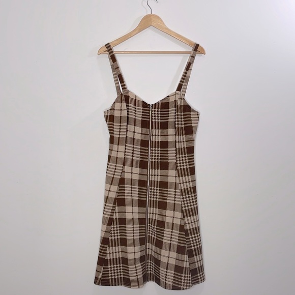 SHEIN Dress Women XL Brown Mini Summer Dress - Picture 6 of 6